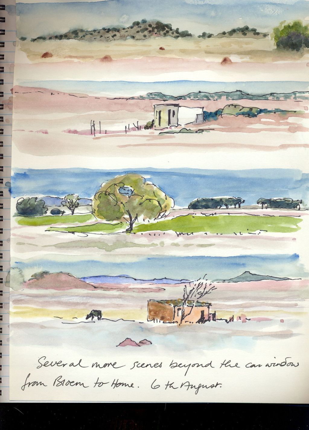 Travel sketches 3