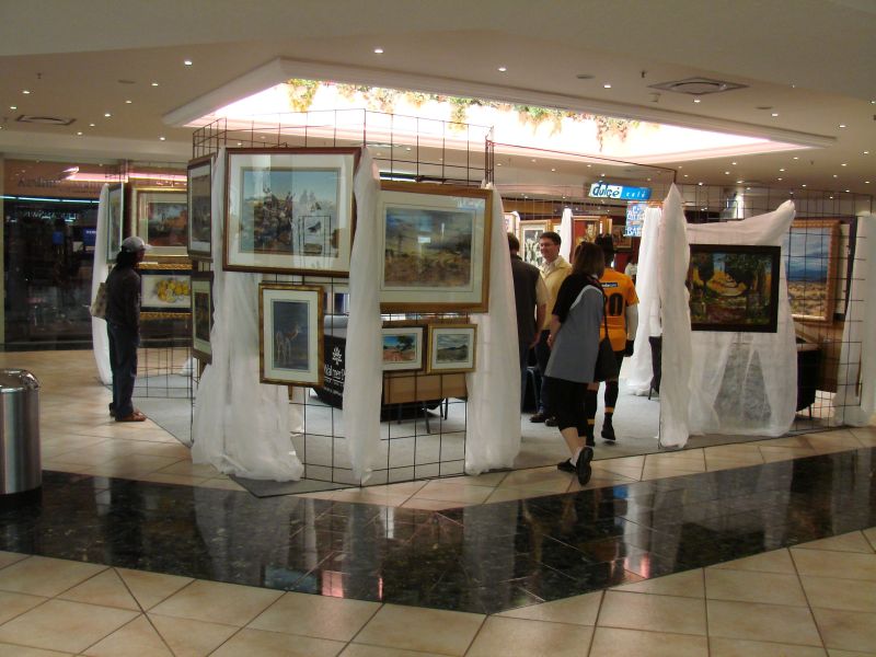 View from the outside of the display, Centre Court, Walmer Park.